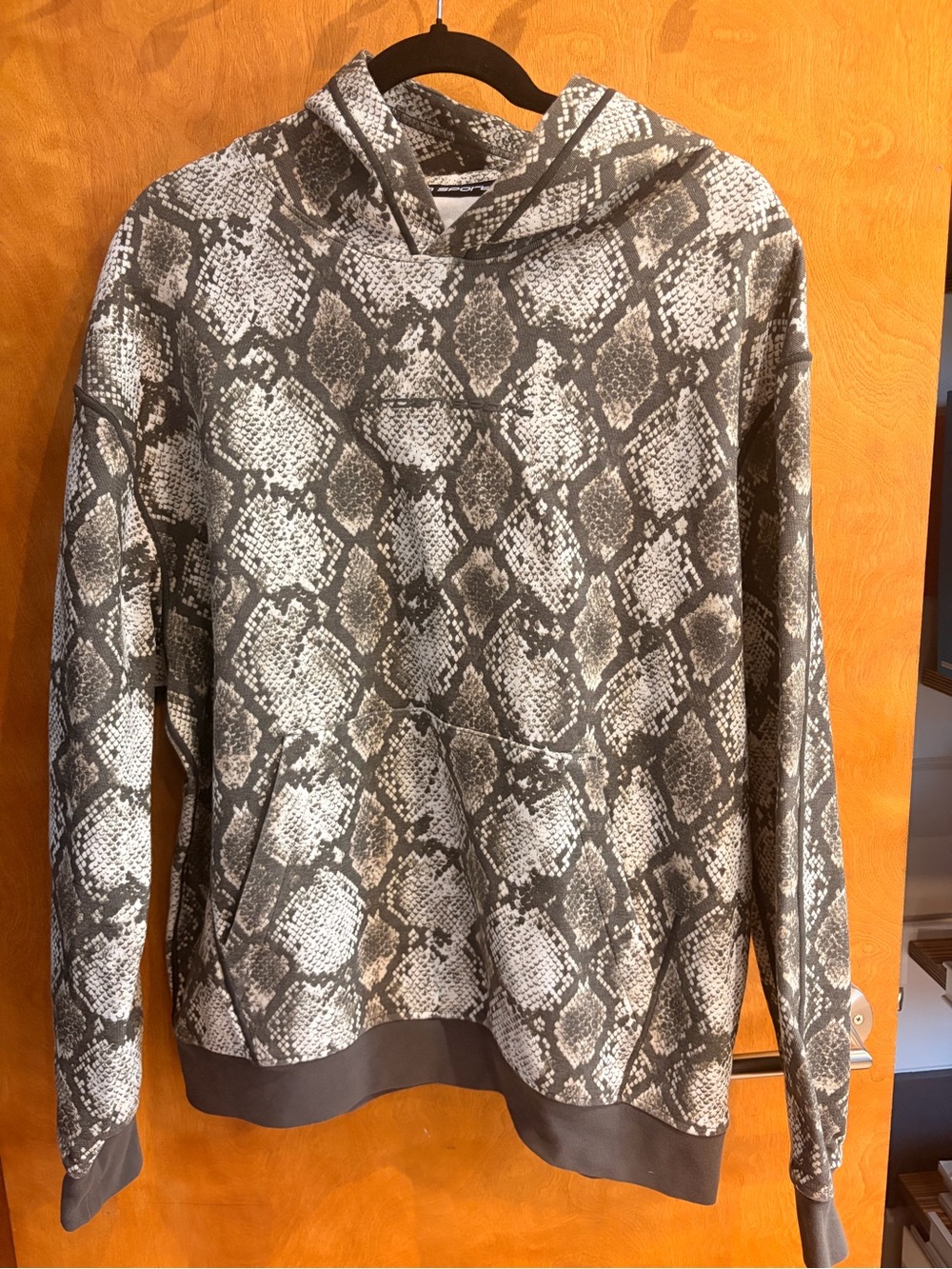 Jordan Sport Snake-Print Men’s Hoodie Mens size Large